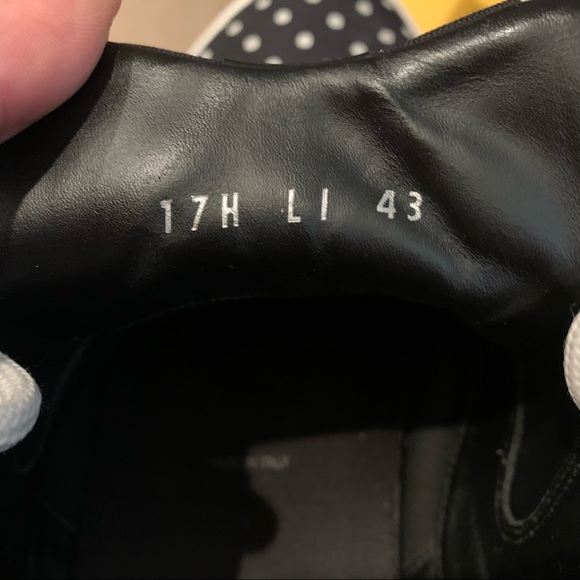 Dior Hommes Men's Polka Dot Trainers - Picture 4 of 10